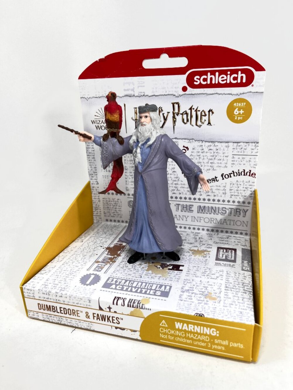 NEW Schleich 42637 DUMBLEDORE & FAWKES Wizarding World Harry Potter